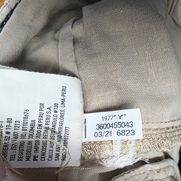 American Eagle Men's Size 32 Shorts Classic Light Brown - Picture 7 of 7